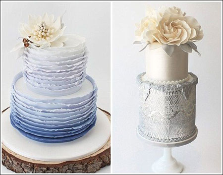 کیک های پرطرفدار عروسی سال 2015,طراحی کیک عروسی