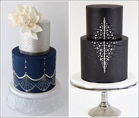 کیک های عروسی 2015,کیک های عروسی جالب